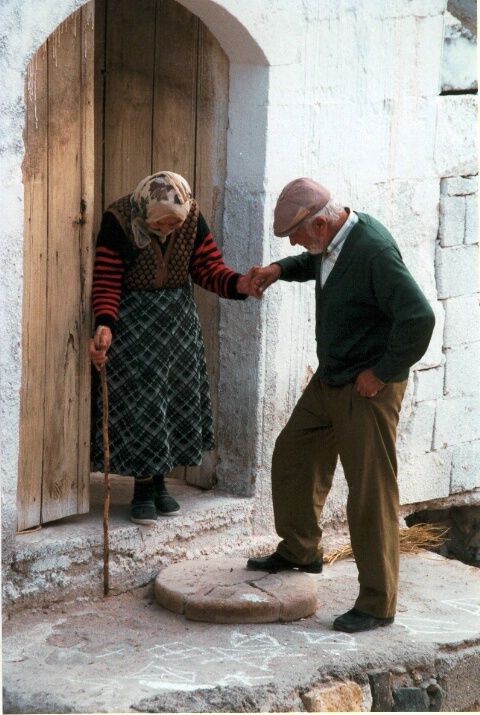 old people in love is something we see frequently now. But that those ...