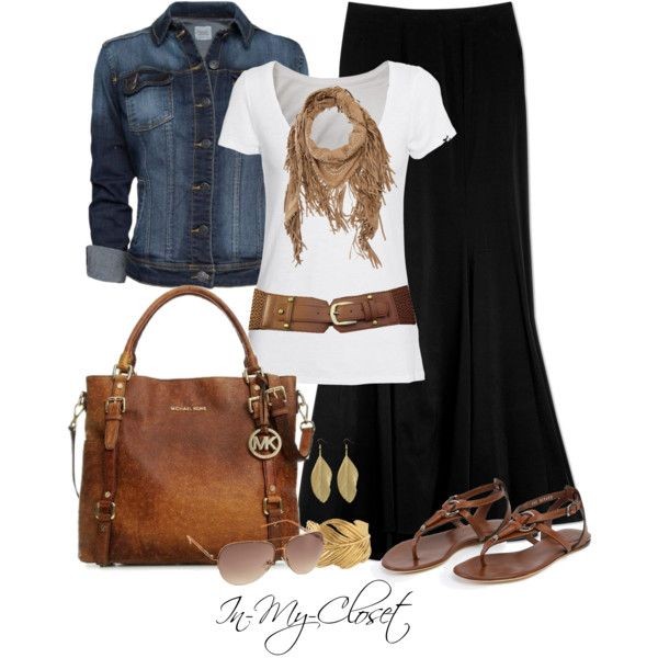 Casual Outfits | Black Maxi Skirt | Fashionista Trends. | Posted by ...